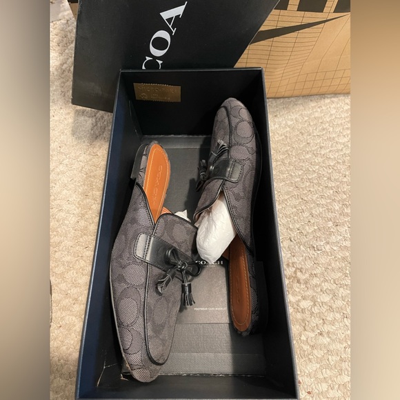 Barely Used COACH Jacquard Slides Women’s Size 7US - Picture 4 of 5